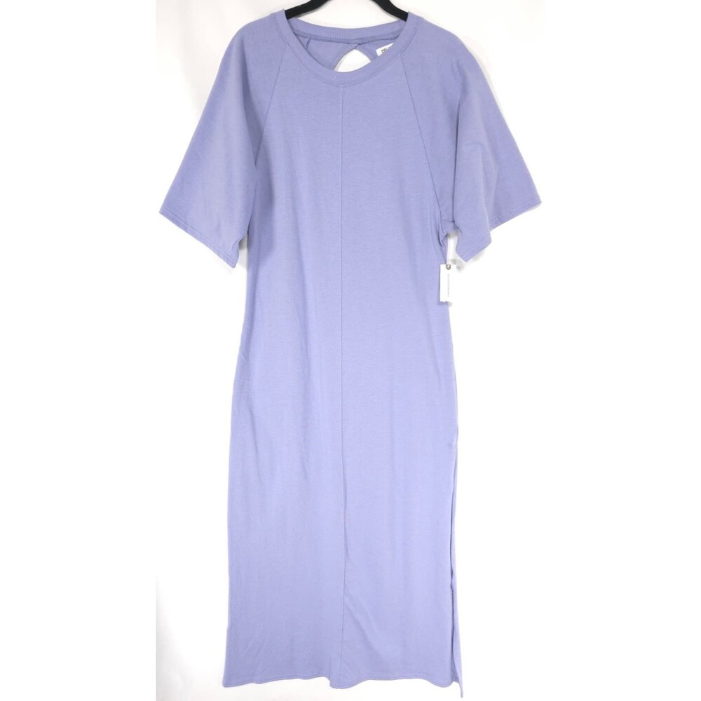 ANTHROPOLOGIE CELANDINE Womens New Maxi T-Shirt Dress SMALL 100% Cotton 4145‎
